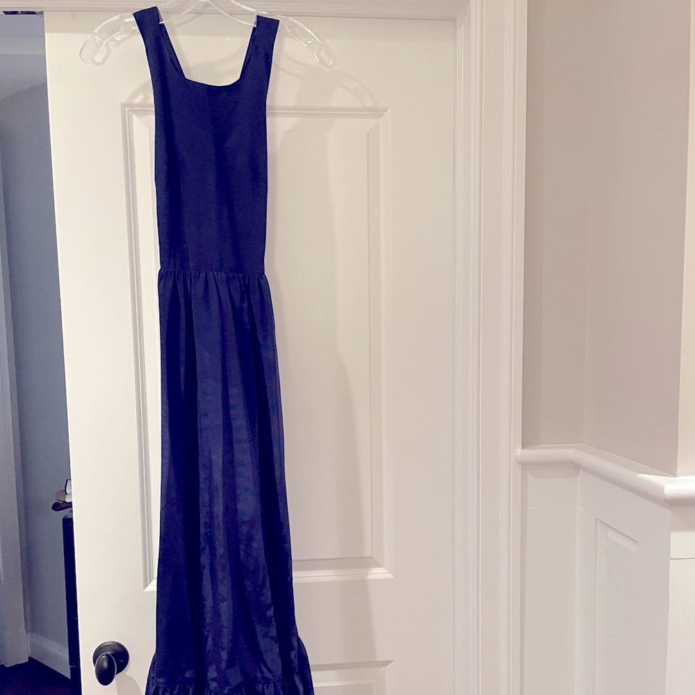 WHIT maxi dress navy